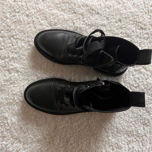 Zadig & Voltare leather black boots